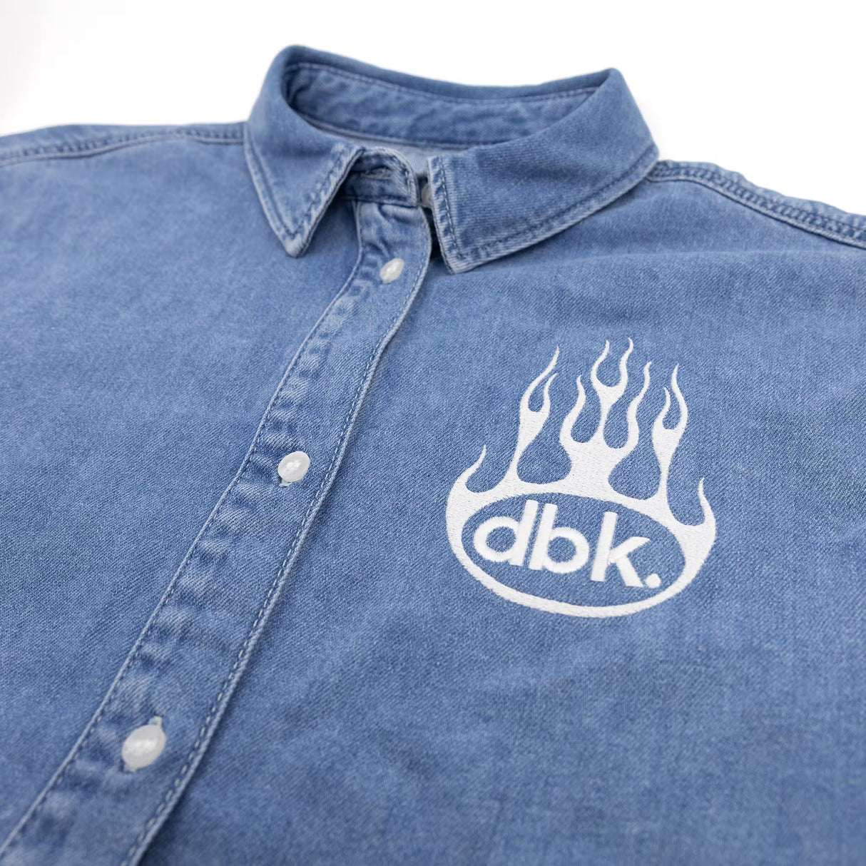Burnout - Oversized Denim Shirt