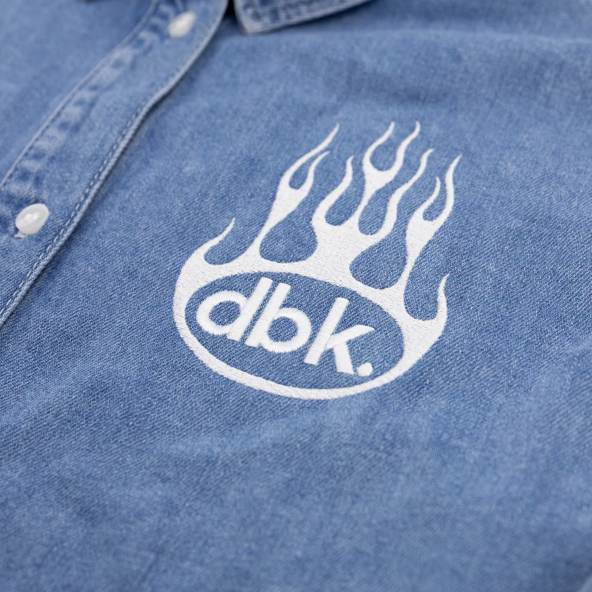 Burnout - Oversized Denim Shirt