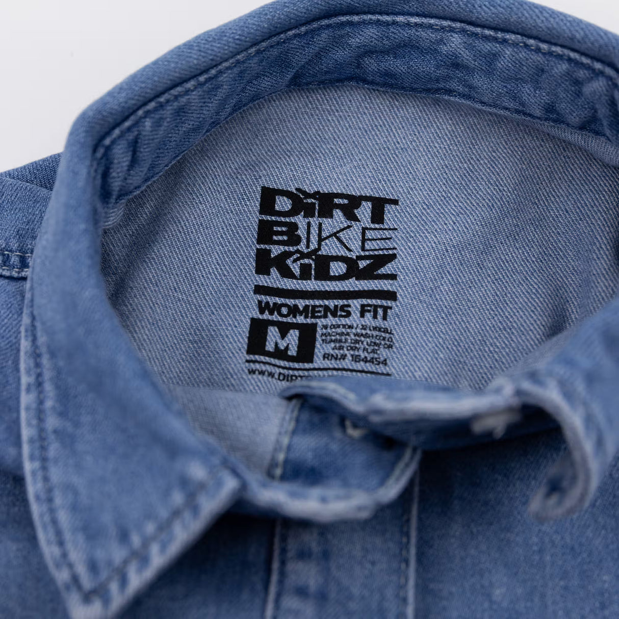 Burnout - Oversized Denim Shirt