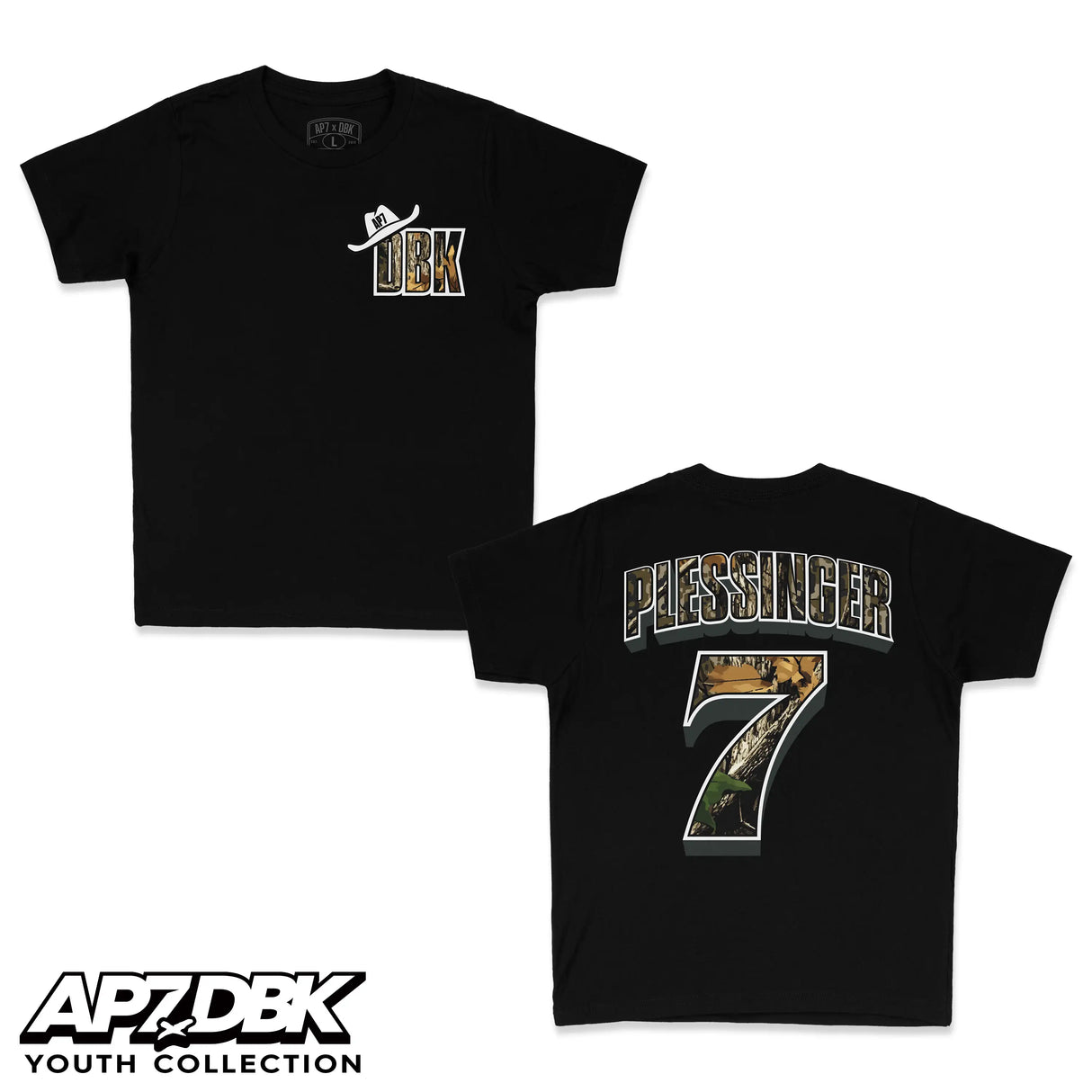 Out Huntin - AP7 Youth Premium Tee