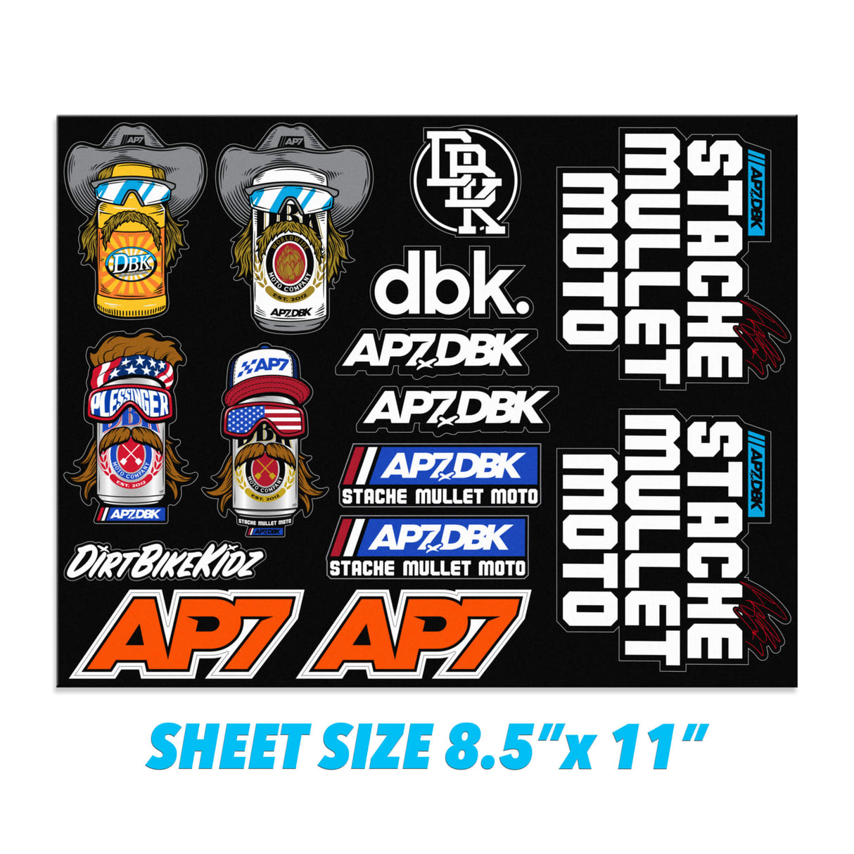 Sticker Sheet - AP7 Starter Kit
