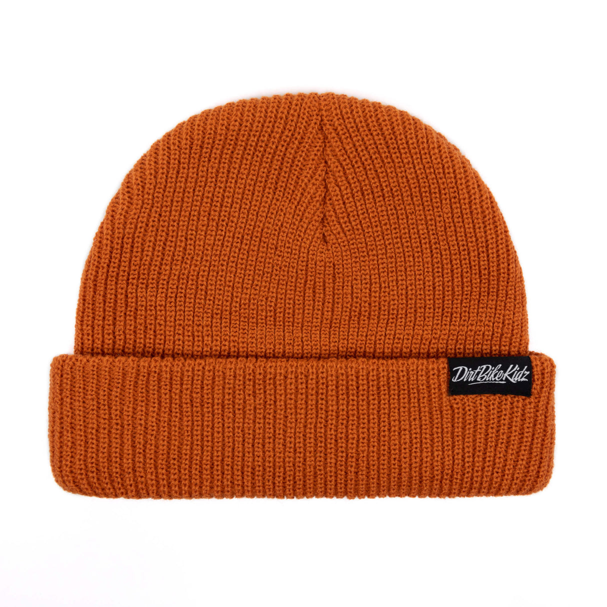 Clipped Beanie - Rust Orange