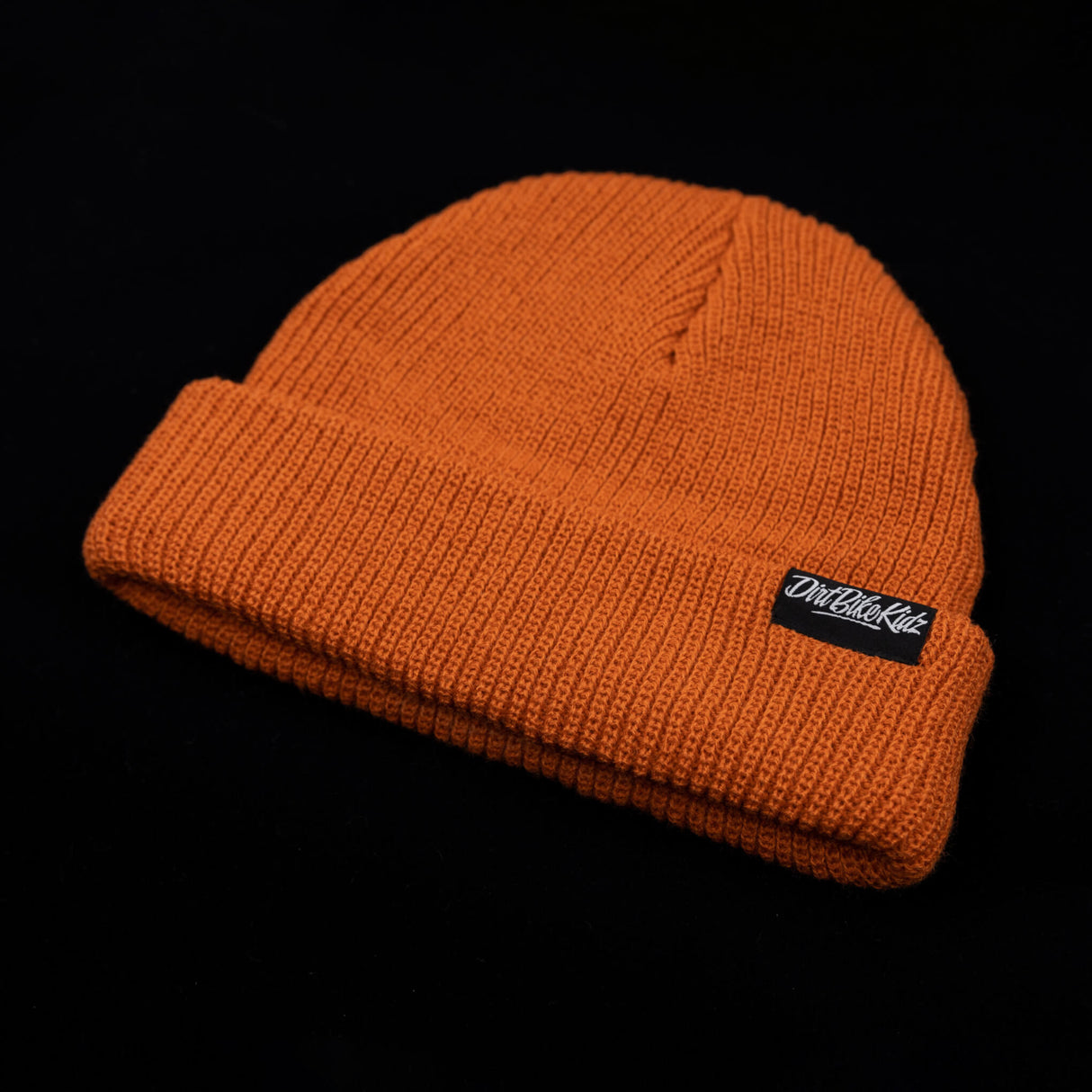 Clipped Beanie - Rust Orange