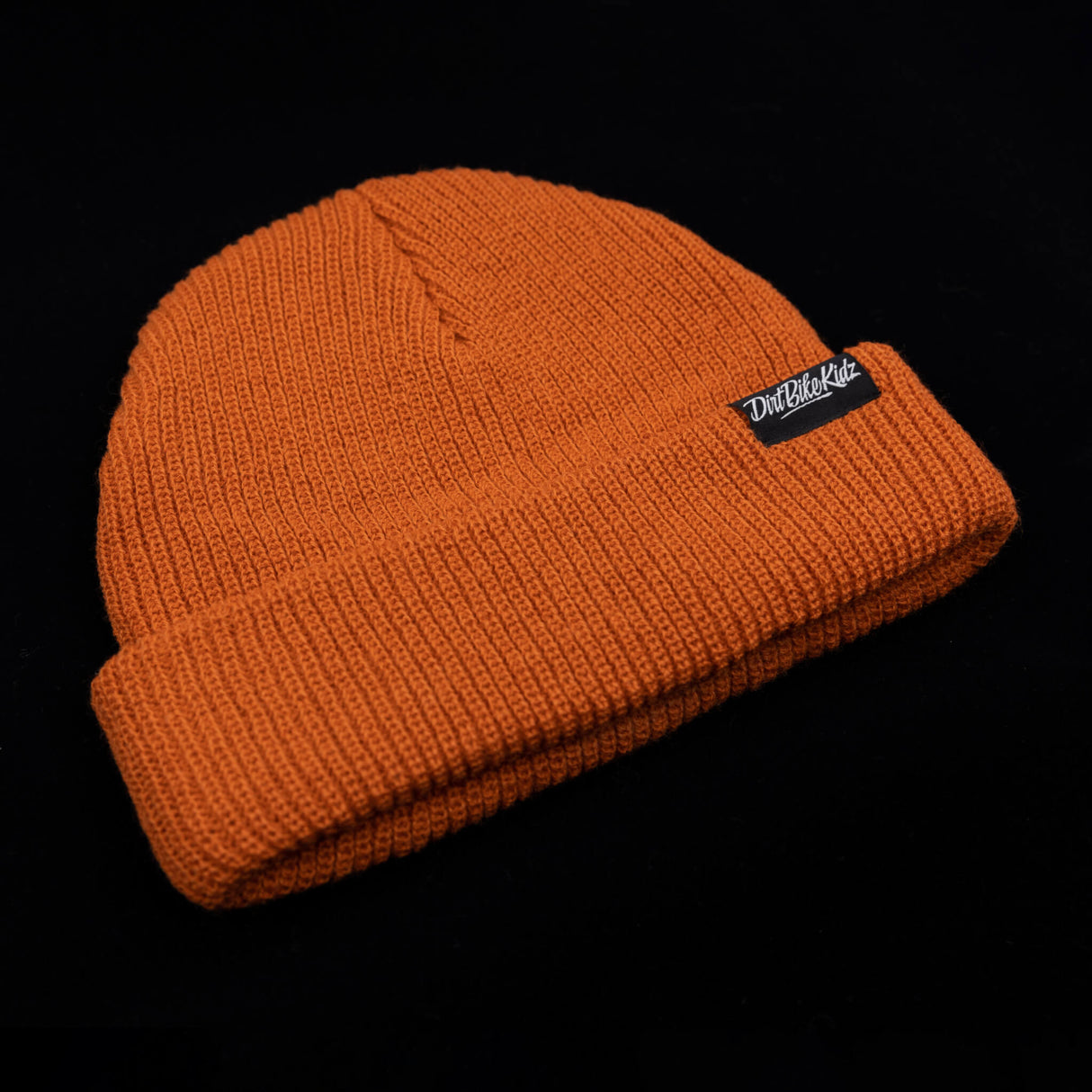 Clipped Beanie - Rust Orange