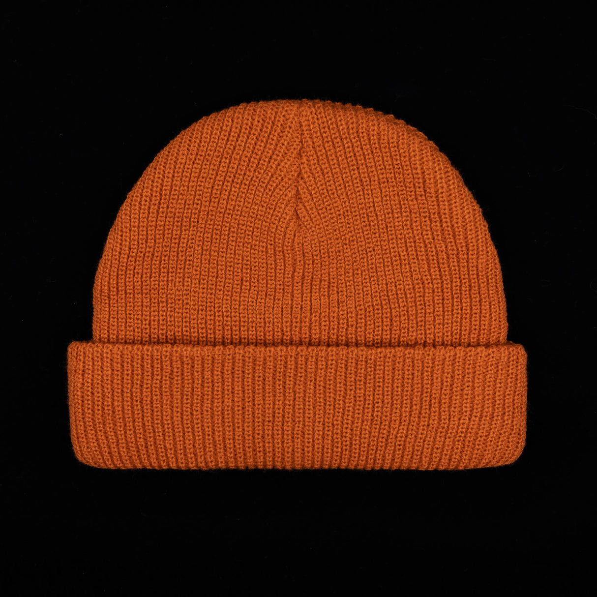 Clipped Beanie - Rust Orange