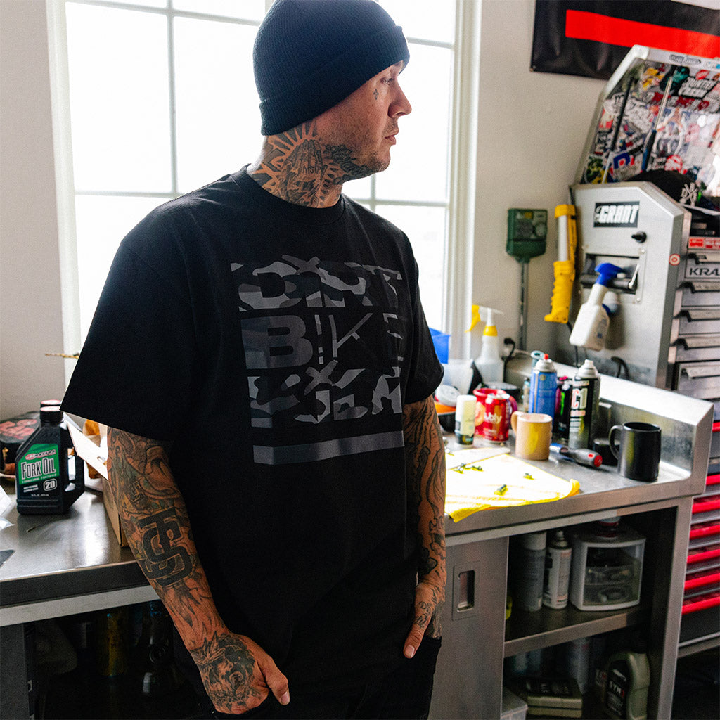 Black Camo Tee