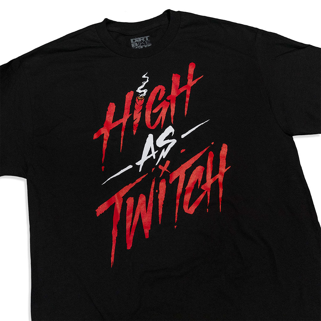 High As Twitch - Tee