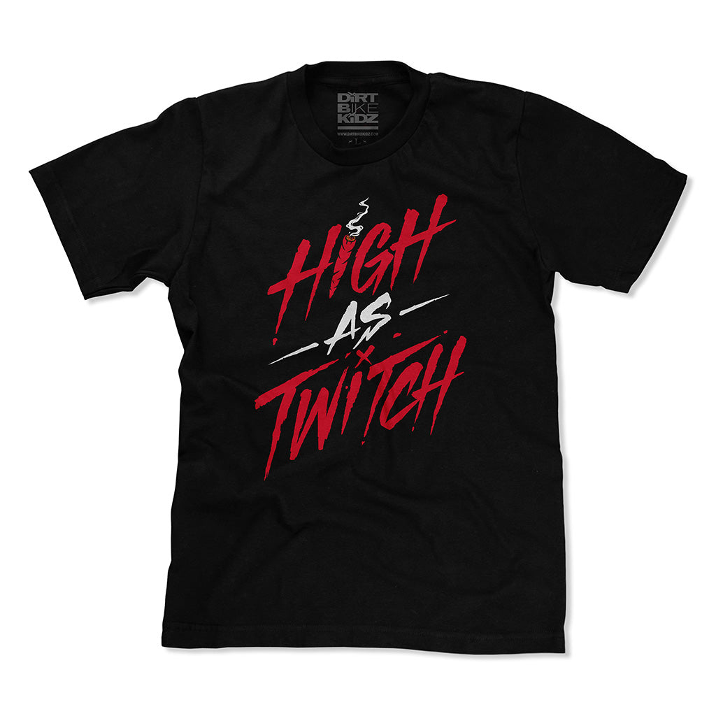 High As Twitch - Tee
