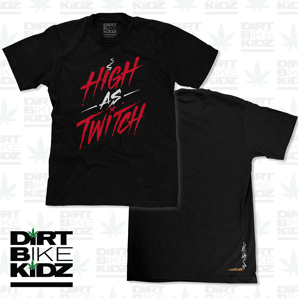 High As Twitch - Tee
