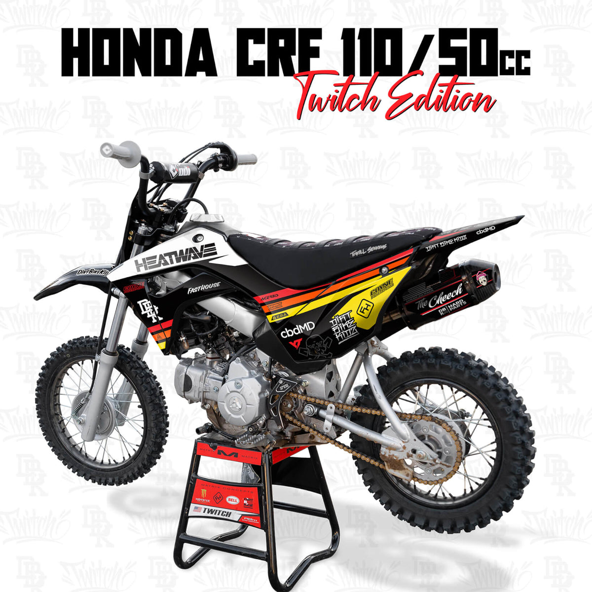 Honda CRF 110 Sunrise Edition Replica Graphics Worldwide