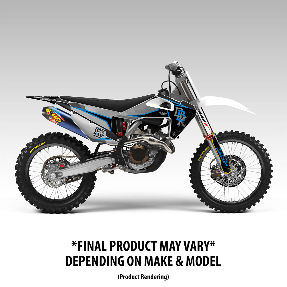 husqvarna dirt bike graphic