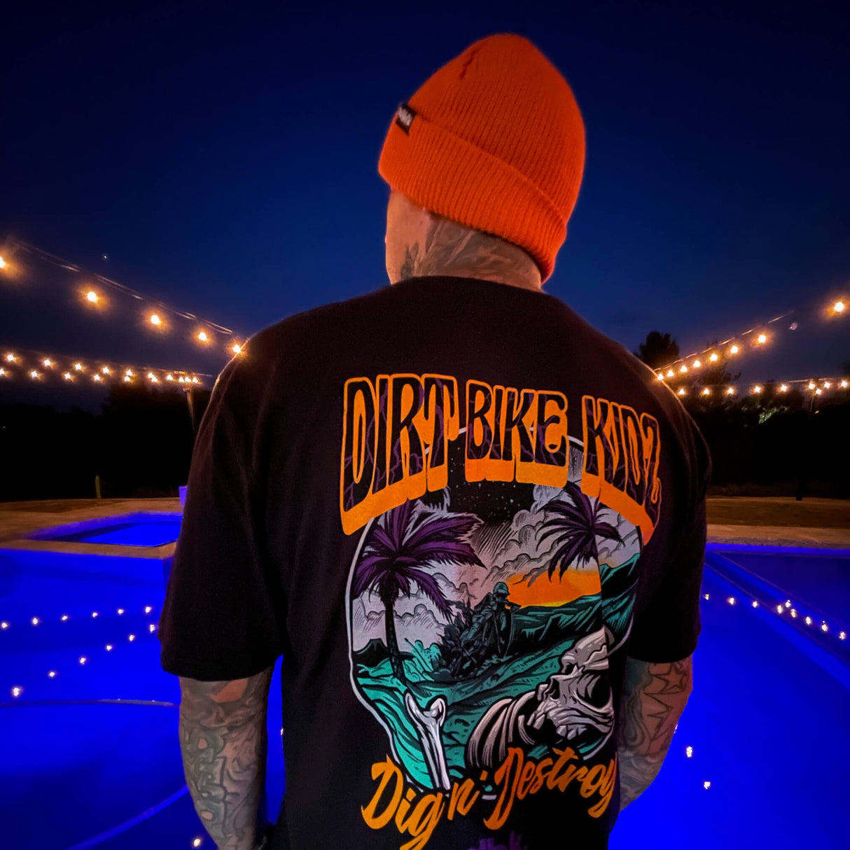 Clipped Beanie - Rust Orange