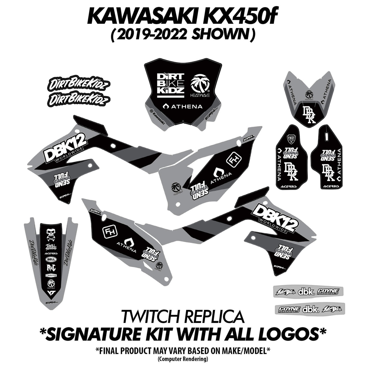 DBK12 Twitch Edition GRAY - Moto Bikes