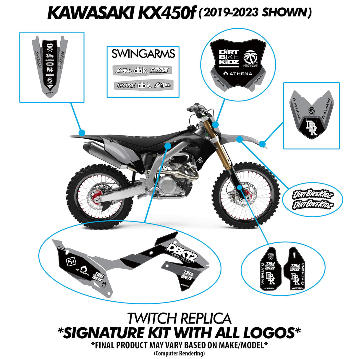 DBK12 Twitch Edition GRAY - Moto Bikes