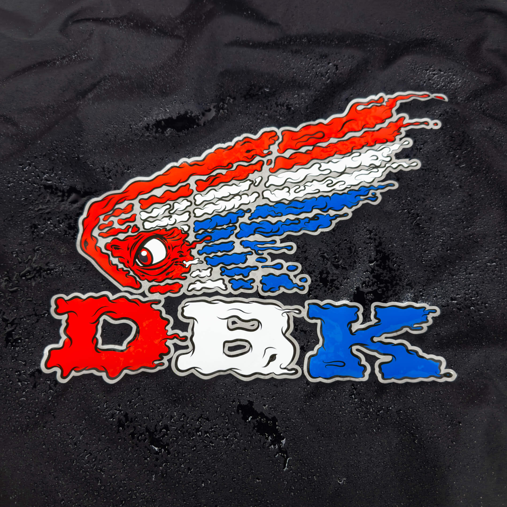 【HI FI FNK】Ball Hooded Windbreaker Wingin It | Racing-Inspired Waterproof Windbreaker | Limited