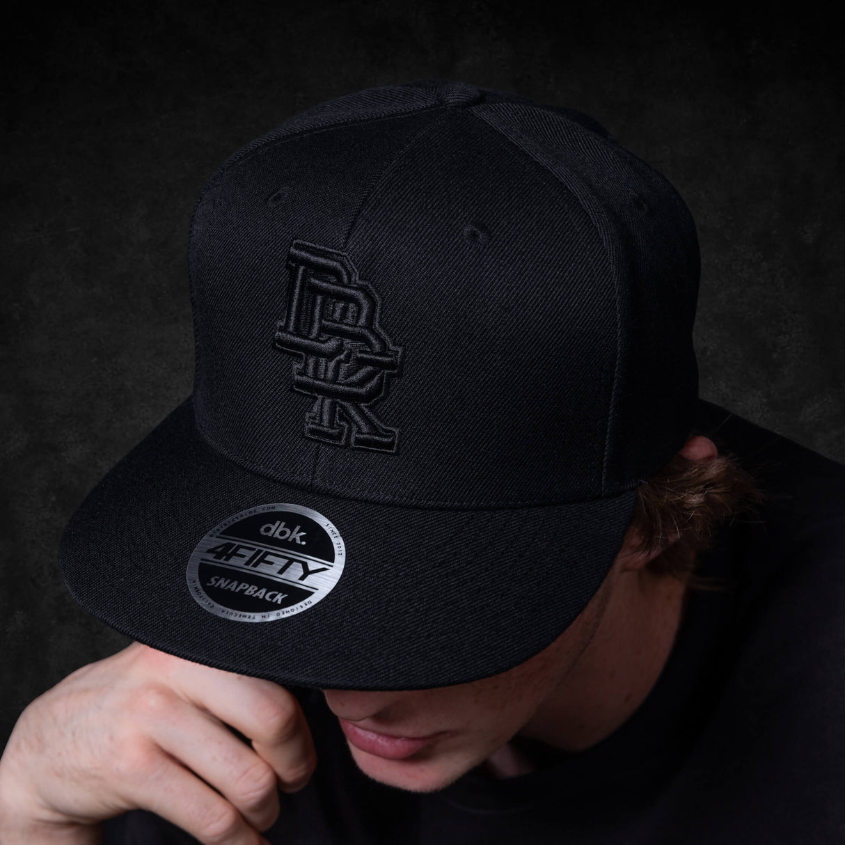 Pitch Black - DBK 4Fifty Snapback