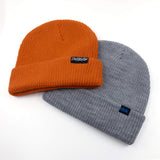 Rust & Gray - Beanie 2-Pack