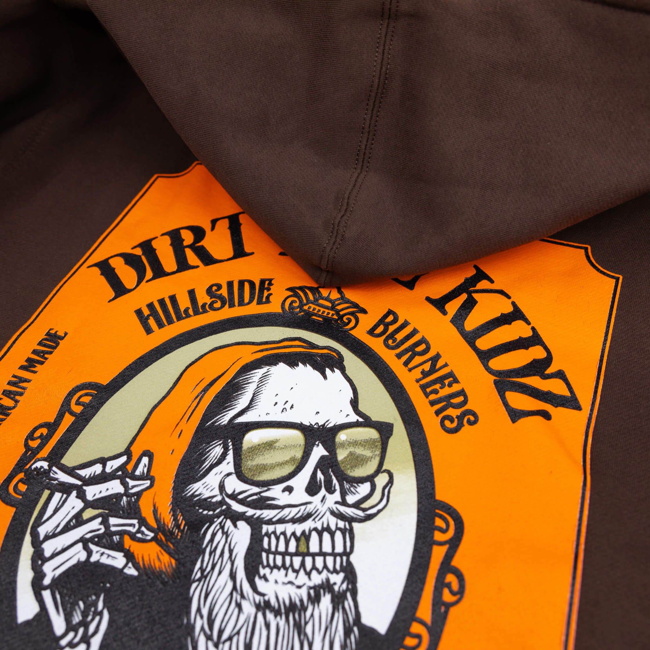 DBK Zig Zag | Limited Brown Hoodie | Fast, Worldwide Shipping