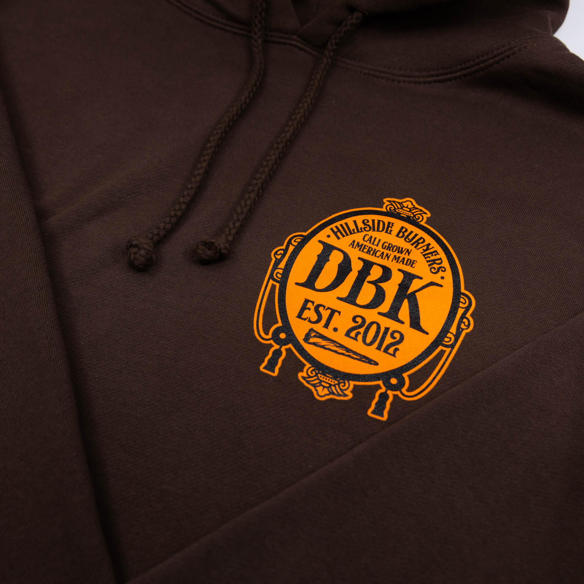 DBK Zig Zag | Limited Brown Hoodie | Fast, Worldwide Shipping