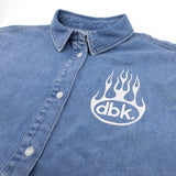 Burnout - Oversized Denim Shirt