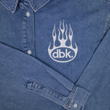 Burnout - Oversized Denim Shirt