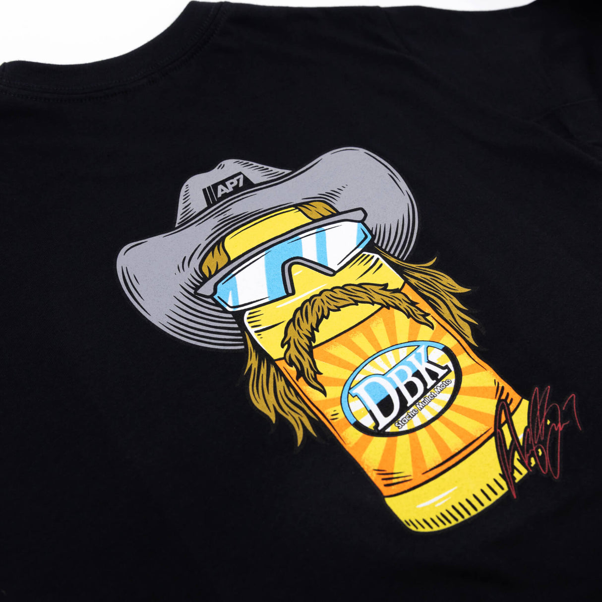 Stache Mullet Moto - AP7 Youth Premium Tee