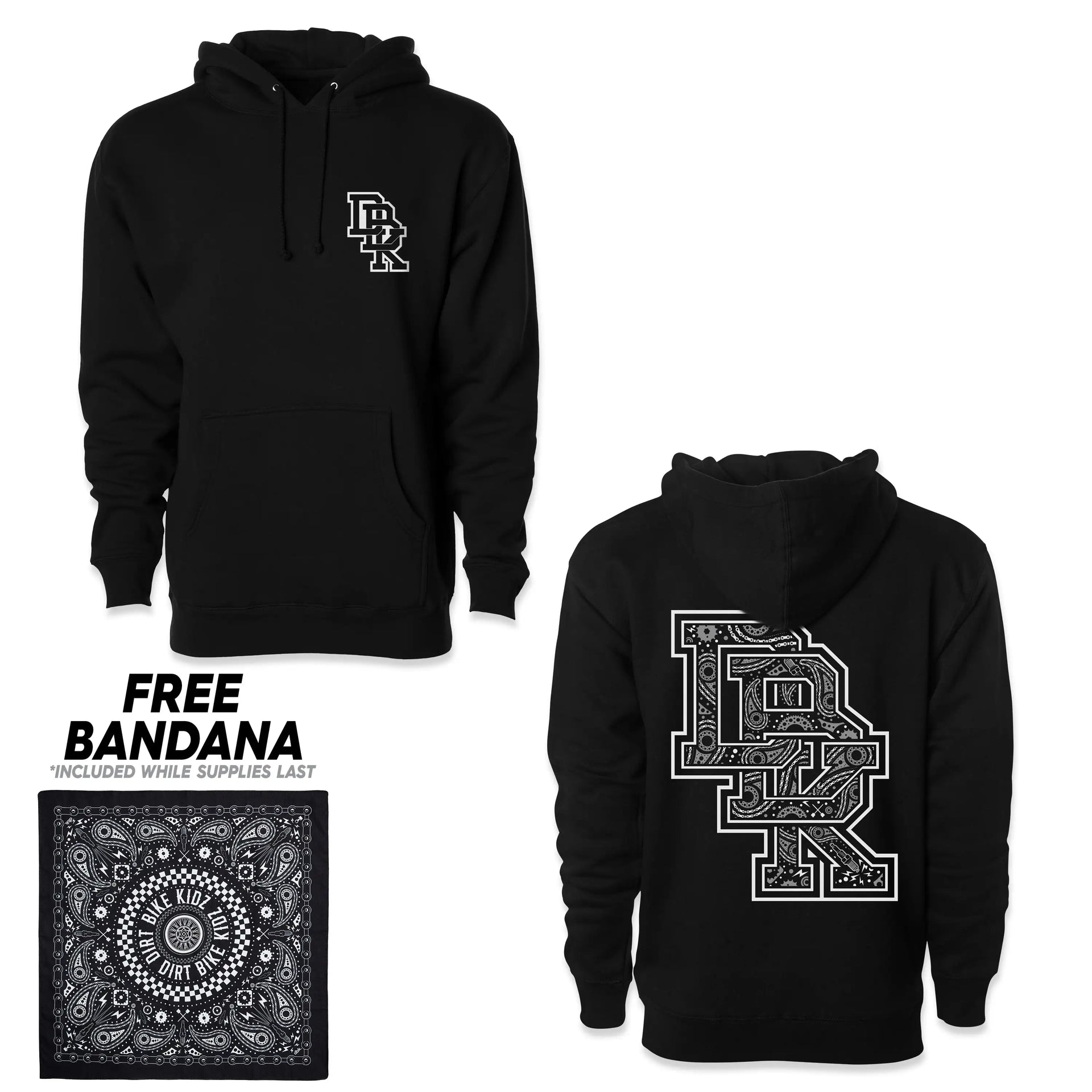 Bandana | DBK Heavyweight Hoodie | Fast, Worldwide Shipping – Dirt