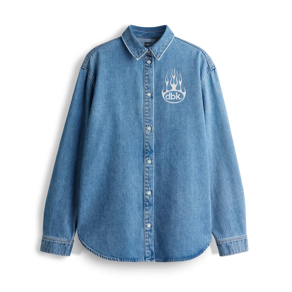Burnout - Oversized Denim Shirt