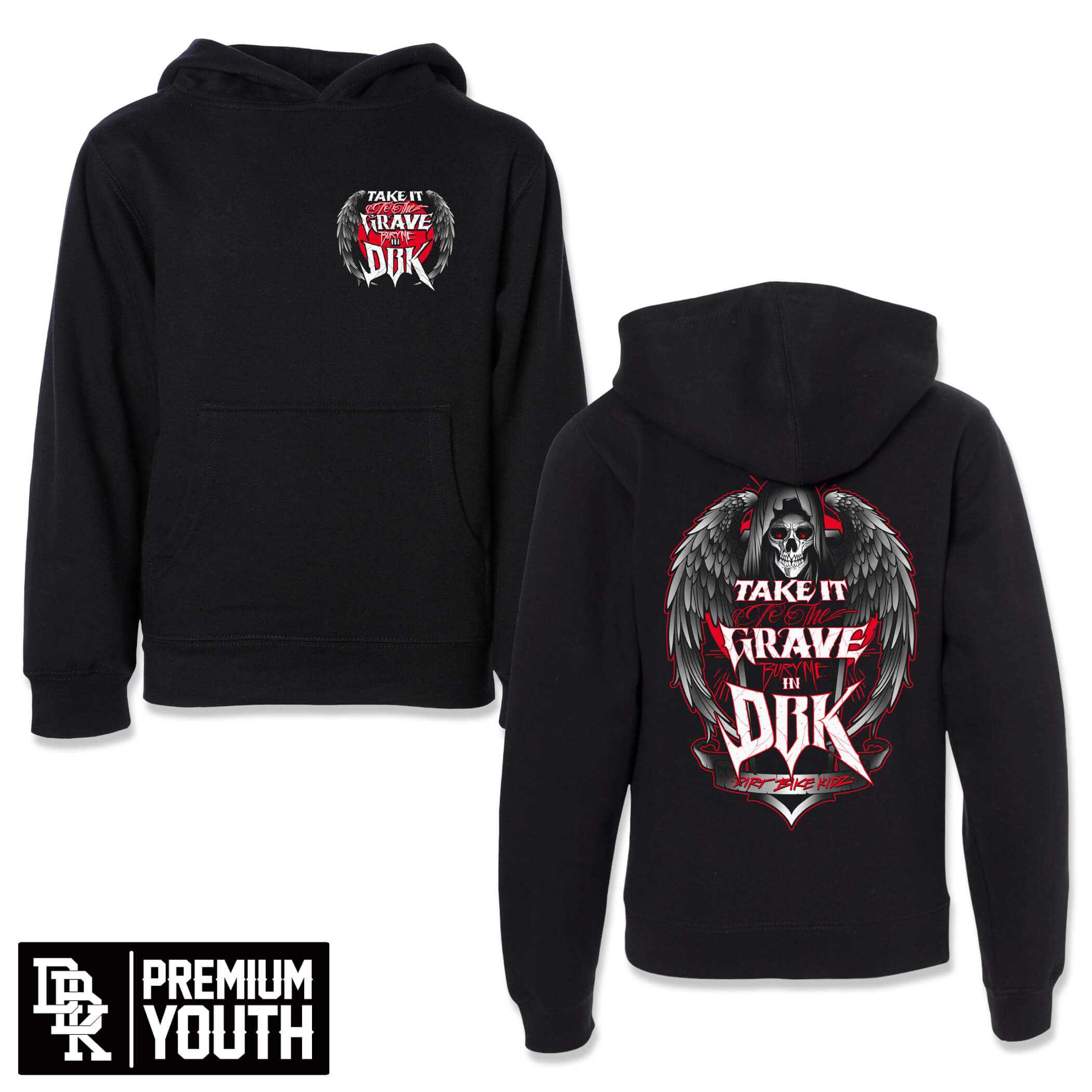 Dirt bike kidz hoodie hotsell