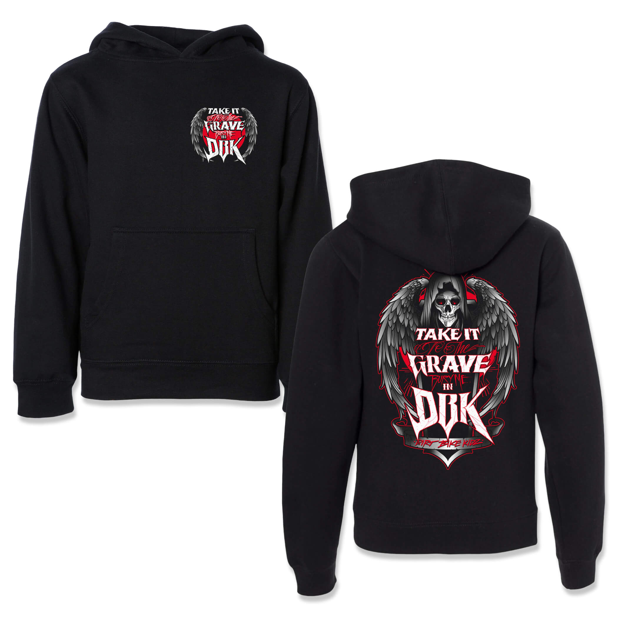 To The Grave | DBK Youth Hoodies | Dirt Bike Kidz
