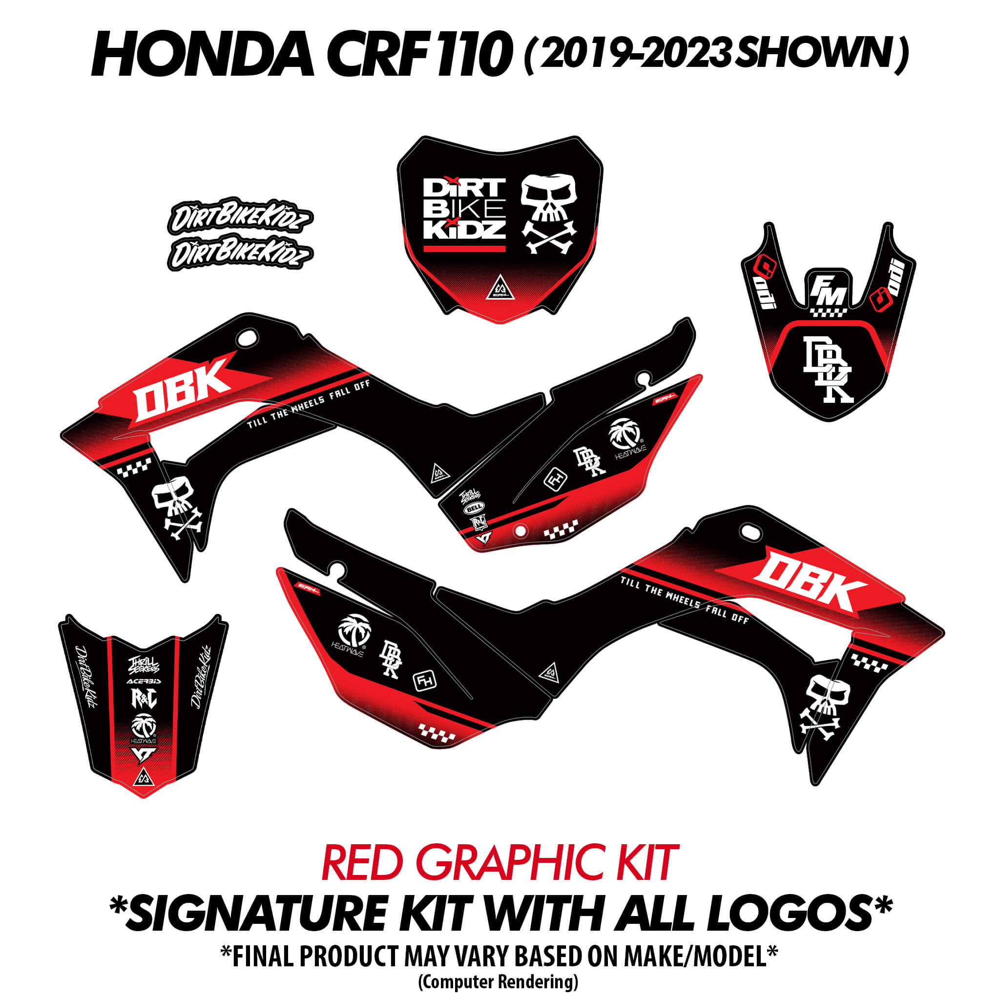 Pit Bikes | DBK Factory Kit | Replica Motocross Graphics