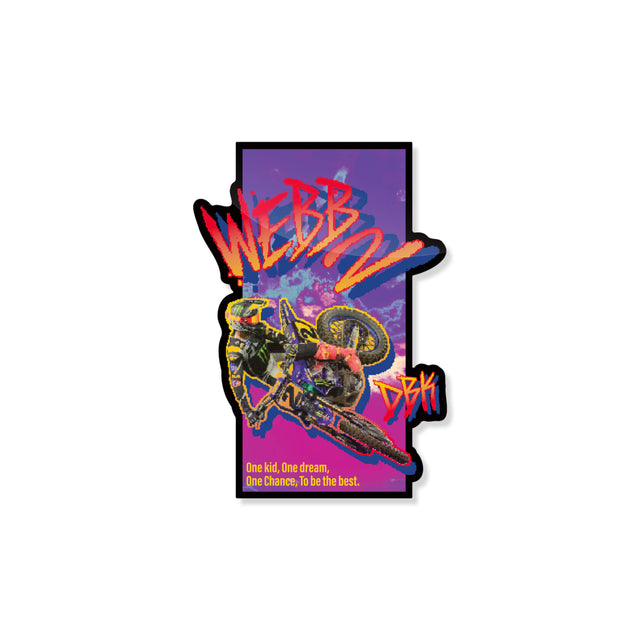 CW2 Rad | DBK x CW2 Sticker | Cooper Webb Series – Dirt Bike Kidz