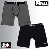 DBK Underwear 2-Pack Gry/Blk