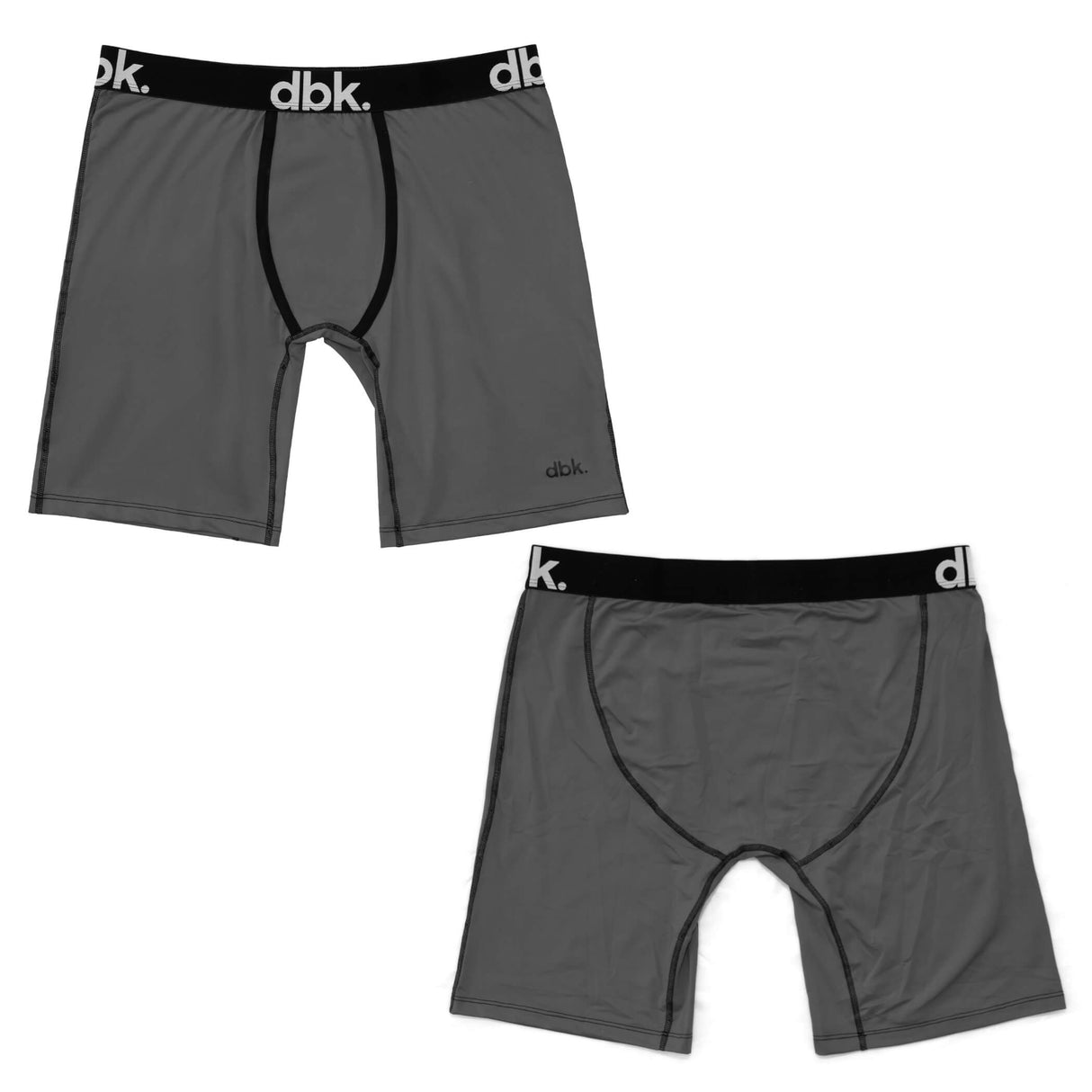 DBK Underwear 2-Pack Gry/Blk