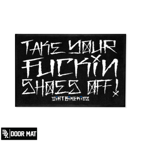 Take Your Shoes Off - Door Mat