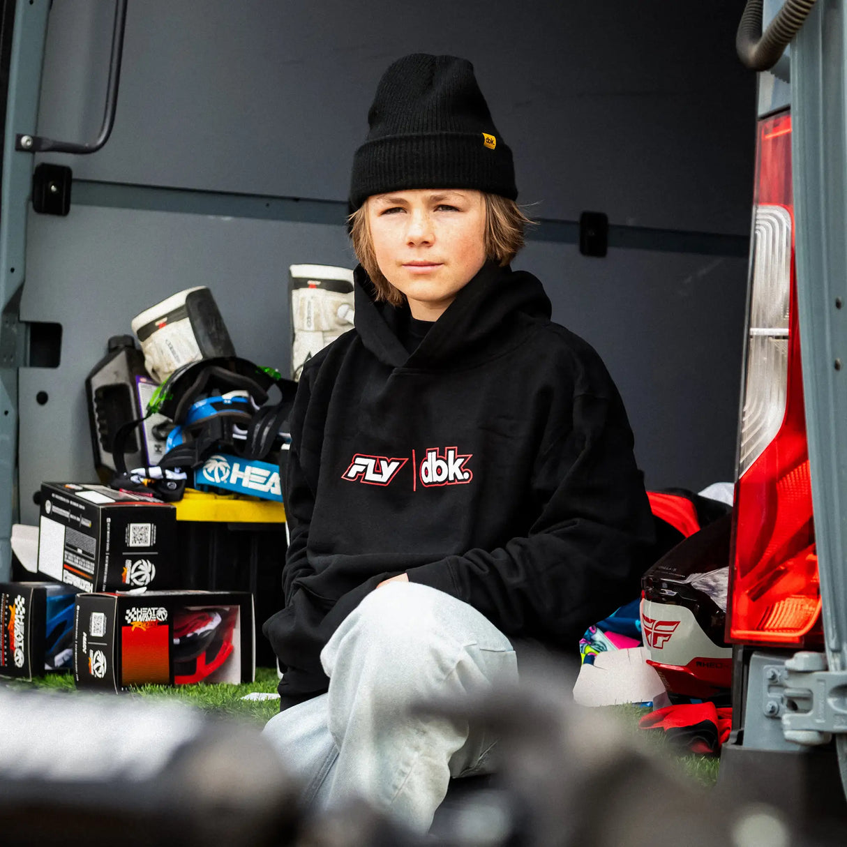 FLY x DBK Wheelie - Youth Hoodie