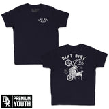 12 O'Clock - Navy Youth Premium Tee