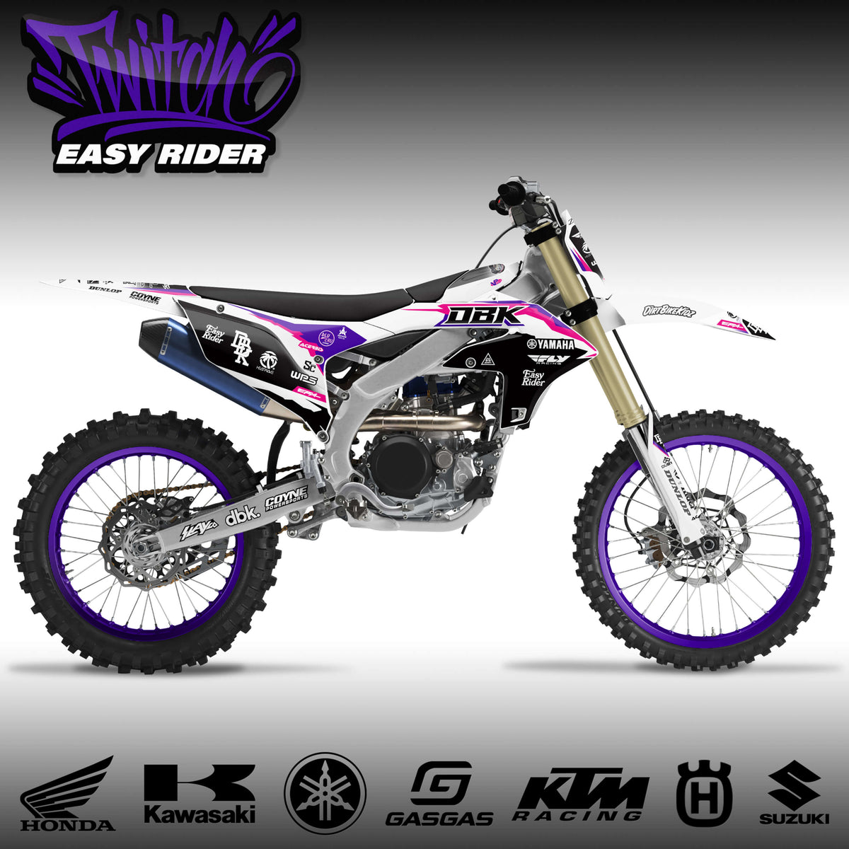 Motocross Graphics | Easy Rider Retro| Twitch Replica – Dirt Bike Kidz