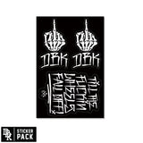 Sticker Pack - Fingers Up