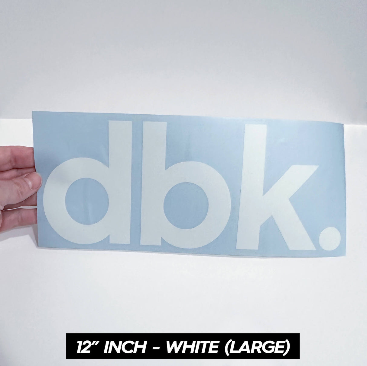 Die-Cut Sticker - DBK Basics