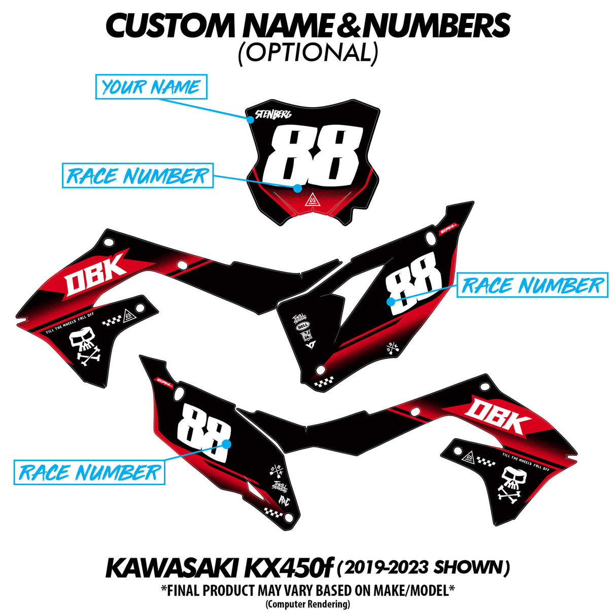 DBK Factory Kit - Moto Bikes