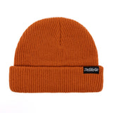 Clipped Beanie - Rust Orange