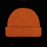 Clipped Beanie - Rust Orange
