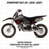 Kawasaki KLX 110/65 Faded RED/GRAY