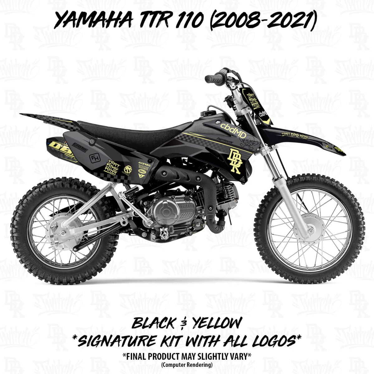 Yamaha Dirt Bikes Black