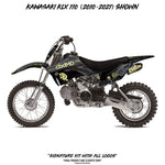 Kawasaki KLX 110/65 Faded (BLK/YLW)