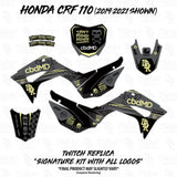 Honda CRF 110/50 Faded (BLK/YLW)