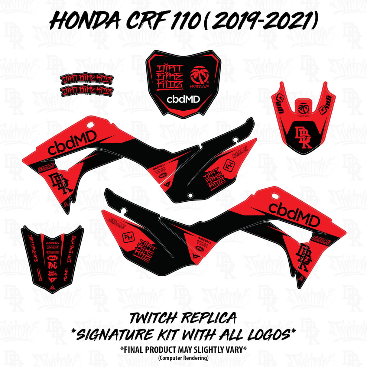 Honda CRF 110/50 Twitch Edition