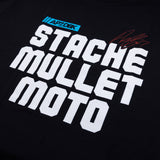 Stache Mullet Moto - AP7 Tee