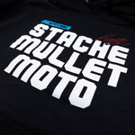Stache Mullet Moto - AP7 Hoodie